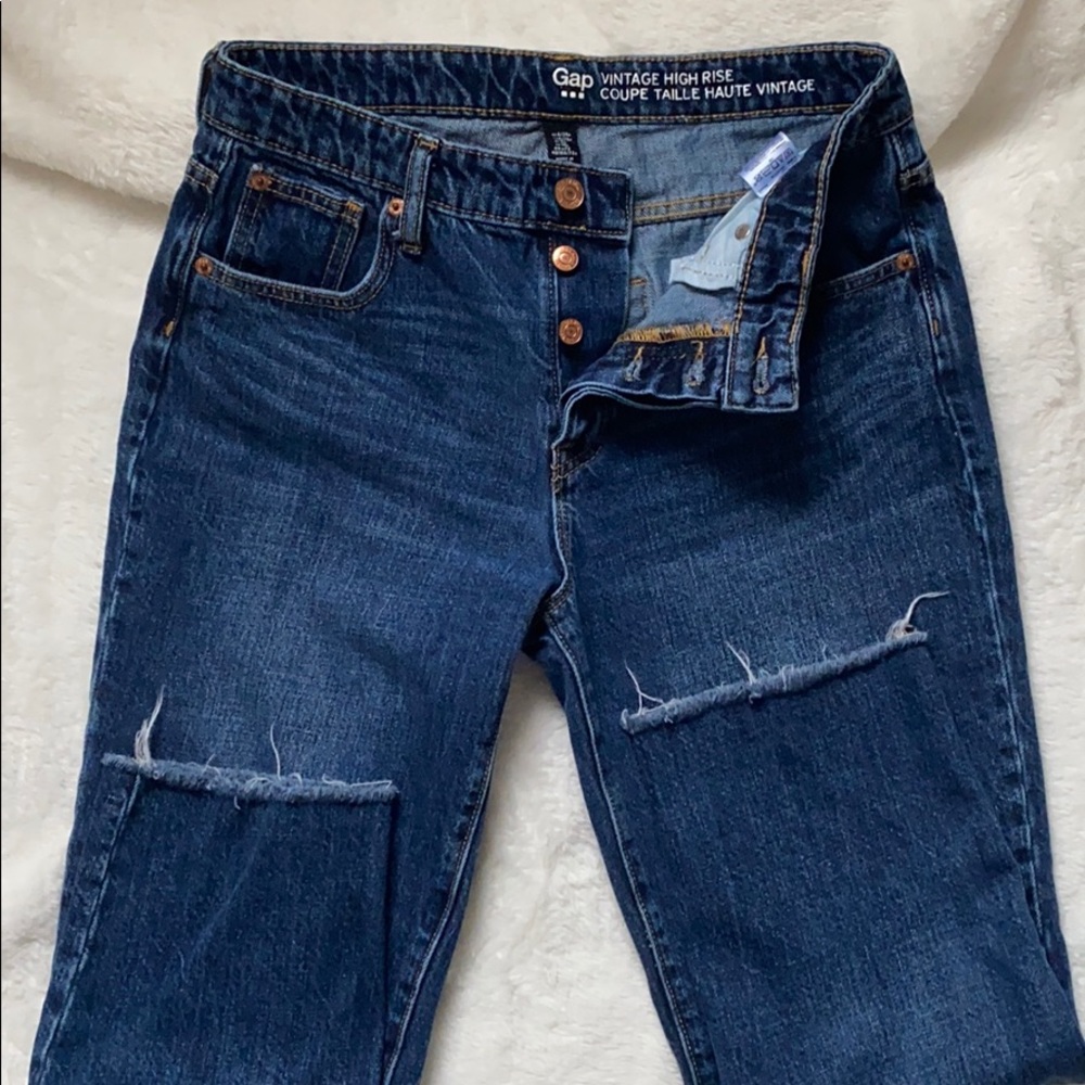Gap Vintage cropped jeans